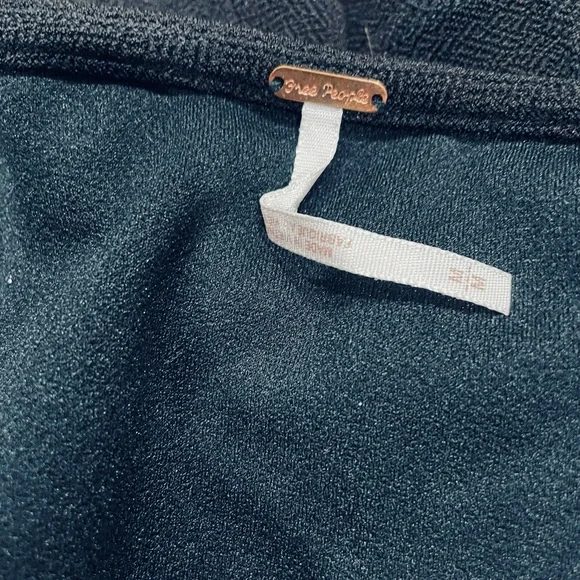 Free People Black Open Back Tank Top - Picture 14 of 15